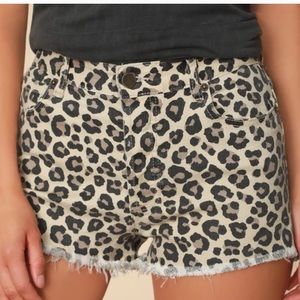 Cheetah Amuse Society Shorts